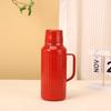 Shangqi 1000ml Insulated Thermos with Handle and Mechanical Temperature Display