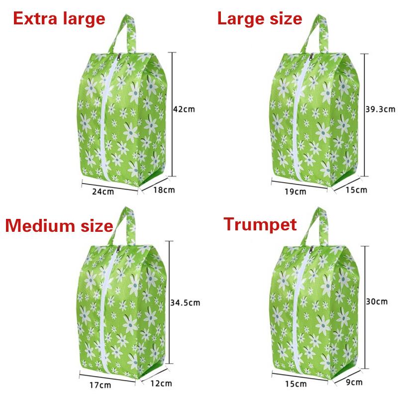 Shoe Storage Bag Waterproof And Dust-Proof Nylon Fabric With Strong Zipper Suitable For Men And Women Travel Home Storage Bag