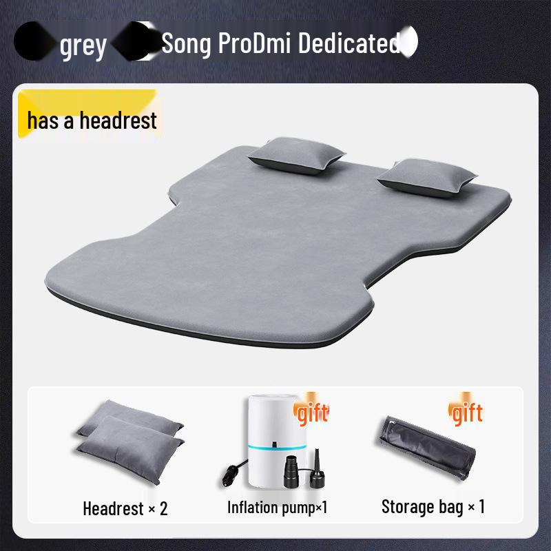 BYD Song Pro Car Bed Mattress: DMI Inflatable-Free Sleeping Pad for Rear Seat