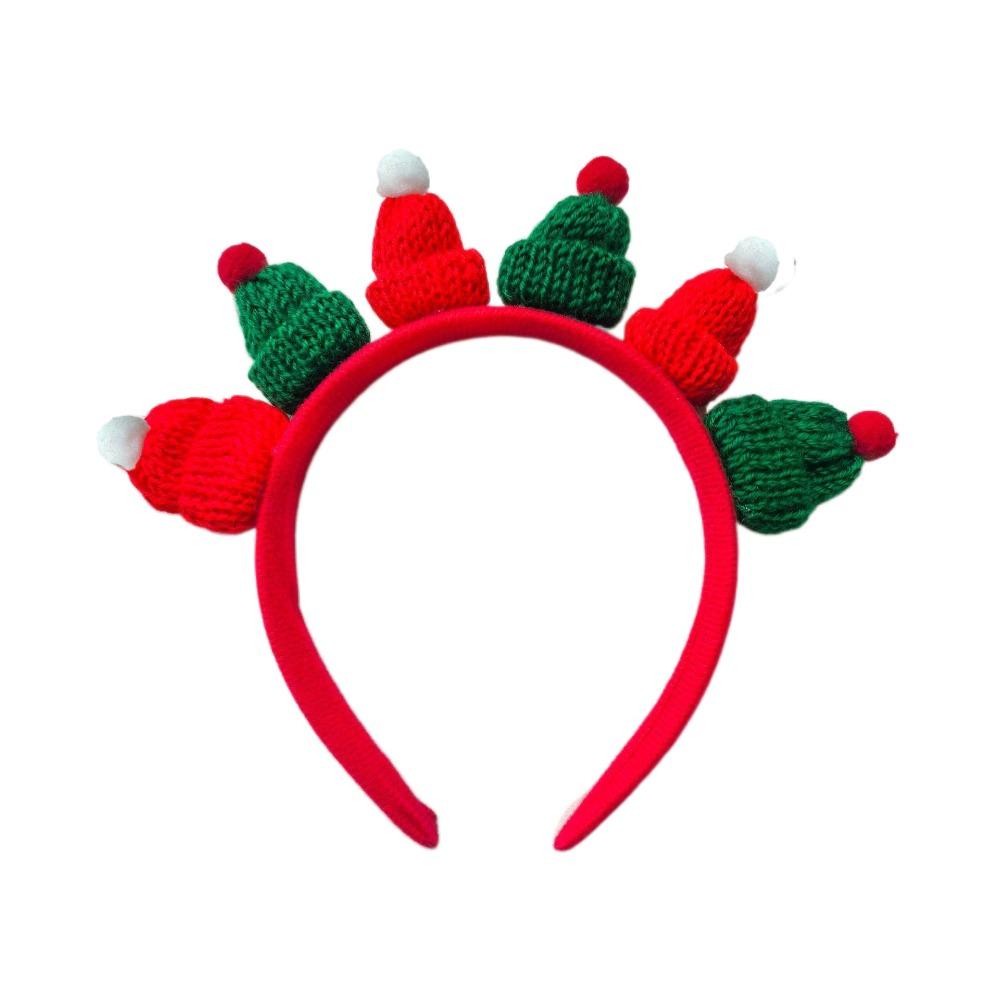 New Year Christmas Hairband Xmas Merry Christmas Hair Hoop Christmas Hat Headband  Holiday Decor