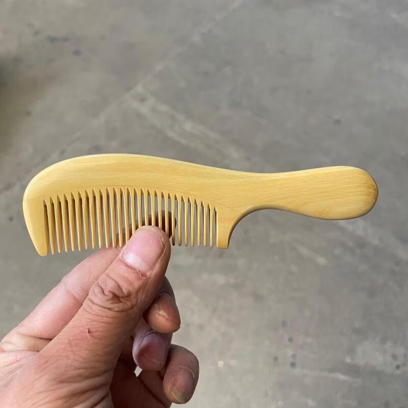 BeiduoYang Portable Boxwood Hair Massage Comb