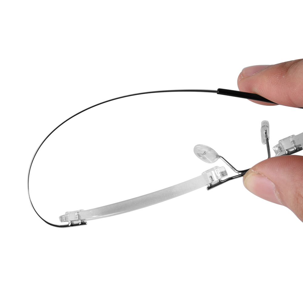 Health Care Ultralight Unisex Spectacles Reading Glasses Memory Titanium Rimless Eyeglass