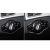 Carbon Fiber Interior Headlight Switch Decorative Trim For A4 B8 & A5 & Q5