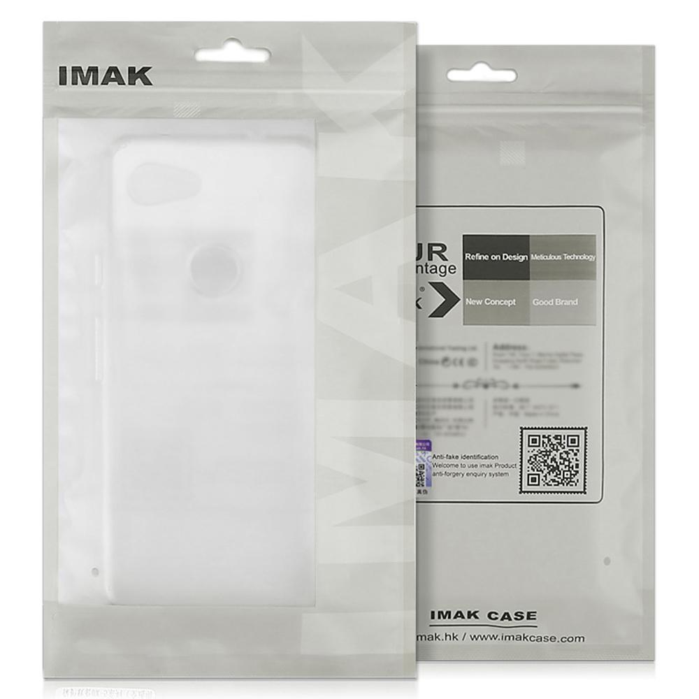 IMAK UX-4 Series for Honor X60 5G Case Straight Frame Four Corner Shockproof Clear TPU Cover