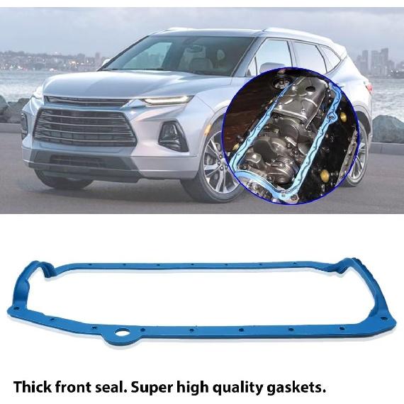 New Oil Pan Gasket Blue Pre - 79 Early for SB 265 283 327 350 383 400 For Chevy Engine 302 CID (5.0L) 1967-1969 All