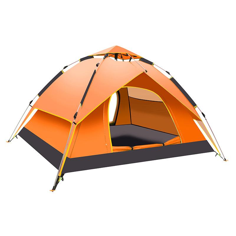 Automatic Tent 3-4 Person Camping Tent,Easy Instant Setup Protable Backpacking for Sun Shelter,Travelling,Hiking