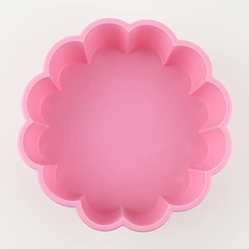 Pearl Metal Single-Serve Sweets Silicone 1/6 Heart Cake Mold, 13cm, D-1957