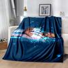 City Star Celebration Blanket Warmthful Decor Suitable for Bedding Office Seaside All-Season Use Warmthful Decor Perfect Gift for Relatives and Friend