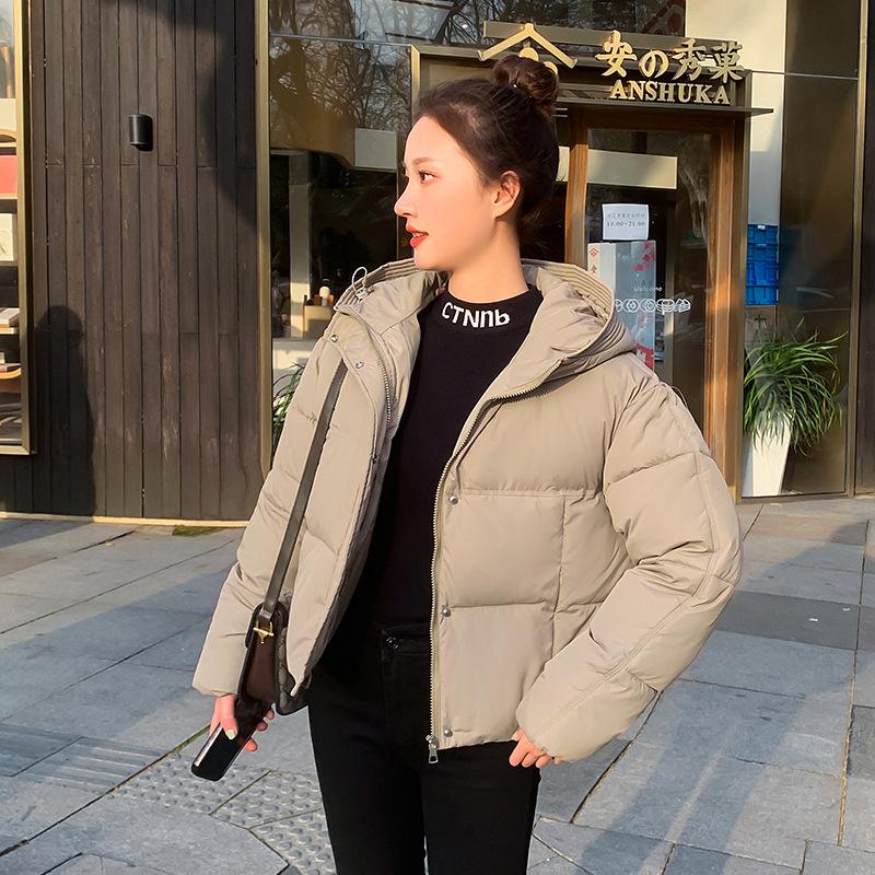 2025 New Loose Bread Jacket, Padded Jacket, Thickened Cotton Jacket, Cropped Jacket, Winter Wear, Korean Version of Plus-size Cotton Clothes, Women