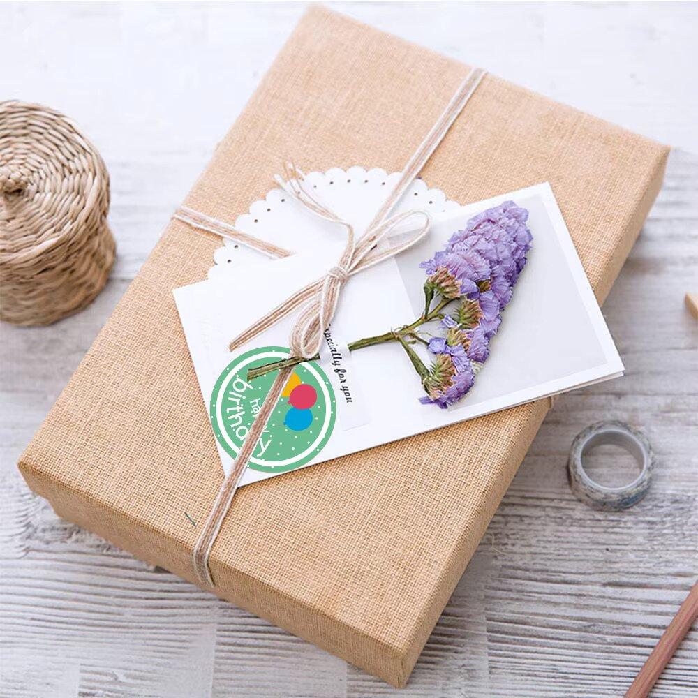 500pcs Happy birthday PVC Birthday Party Gift Wrap Self-adhesive Labels DIY Supplies