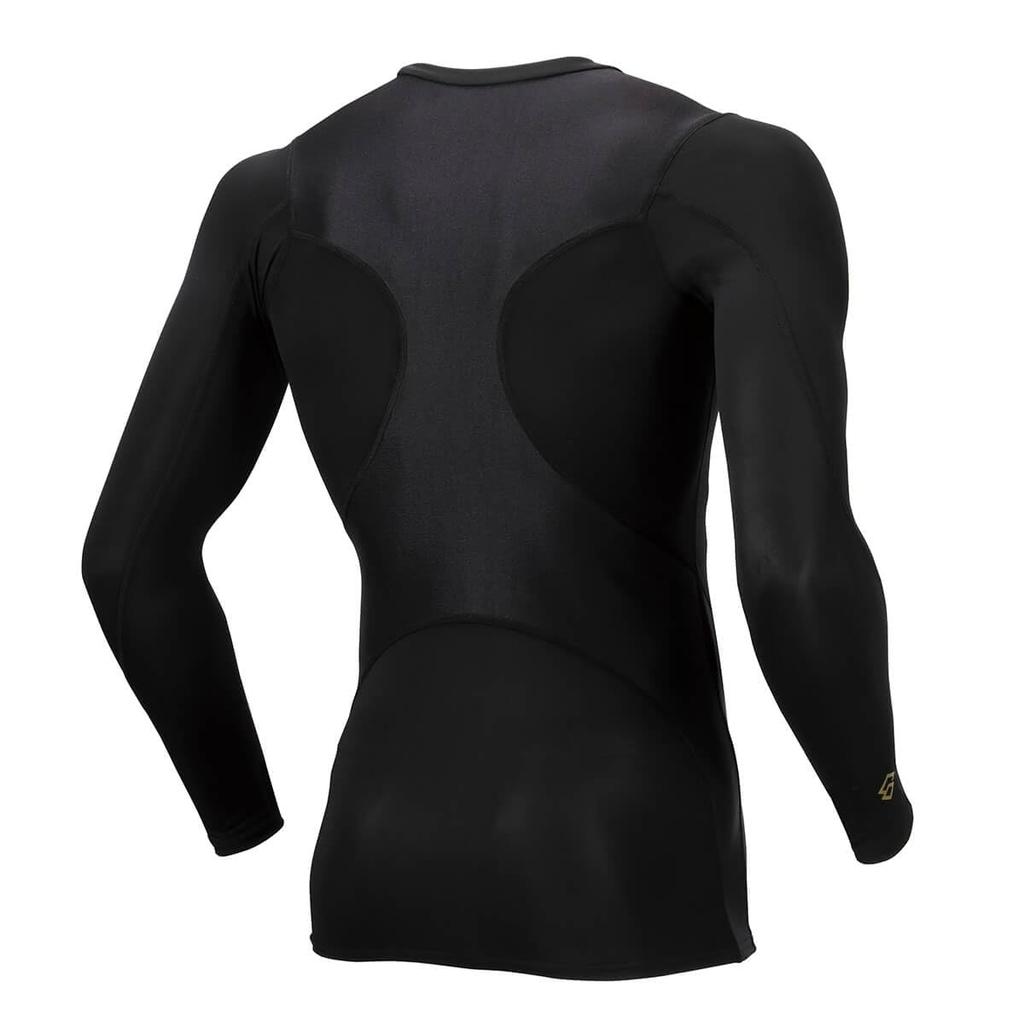 SPORTS PRO Apparel Top Long Black x Black M [Colantotte]