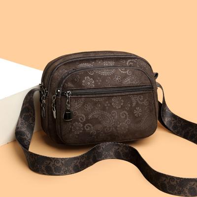 Large-capacity Fashionable Multi-compartment Bag, Single-shoulder Bag, Trendy Crossbody Bag for Women