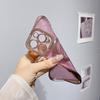 Electroplated Magnetic Soft Case for iPhone 15 Pro Heart Full Coverage Ins Apple 17 Gradient Glitter Phone Case Cover