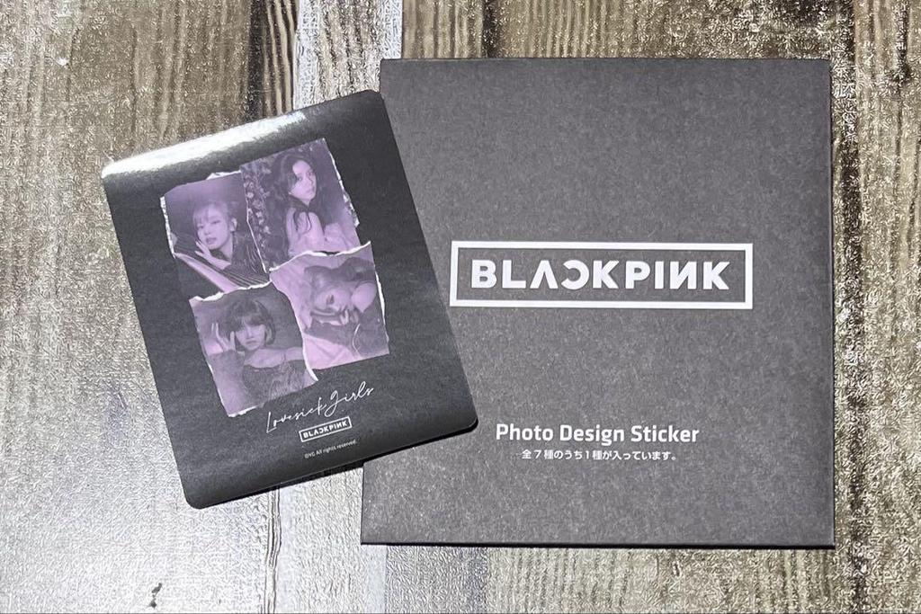 [USED] BLACKPINK Photo Design Sticker AMMU-33018