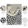 Coffee Girl Breathe Abstract Dots Art Canvas Print Chocolate Strange Clothing Wall Roon Home Decor Poster Painting Female Dorm