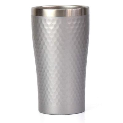 Marusan Kondo Thermo Stainless Steel Tumbler, Silver, Vacuum Insulated, Condensation-Resistant, Keeps Drinks Hot or Cold, Diana, 370ml, 05683