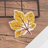 Soft DIY Decorative Stickers Cloth Stickers Embroidery Stickers Patch Stickers Maple Leaf Sticker