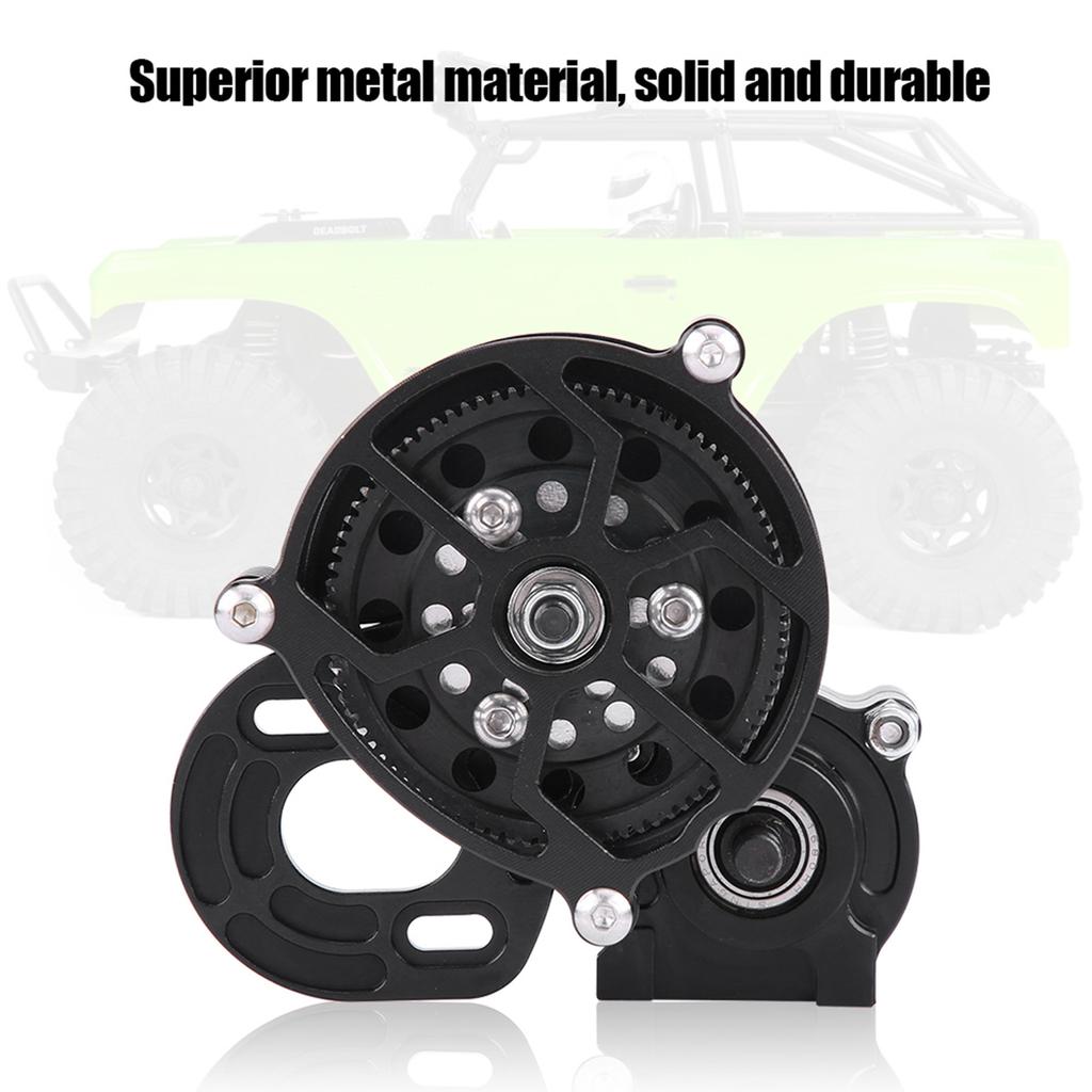 Model Accessory Metal Transmission Gearbox for Axial SCX10 RC Crawler Car