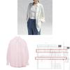Linen Shirt For Women Spring Casual Loose Fit Long Sleeve With Pocket For Office And Daily Wear