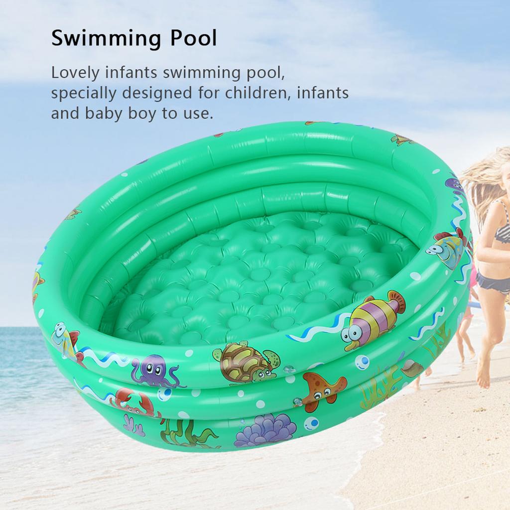 Children Soft Inflatable Cartoon Swimming Pool Kids Boy Thicken Baby Summer Cooling PoolM