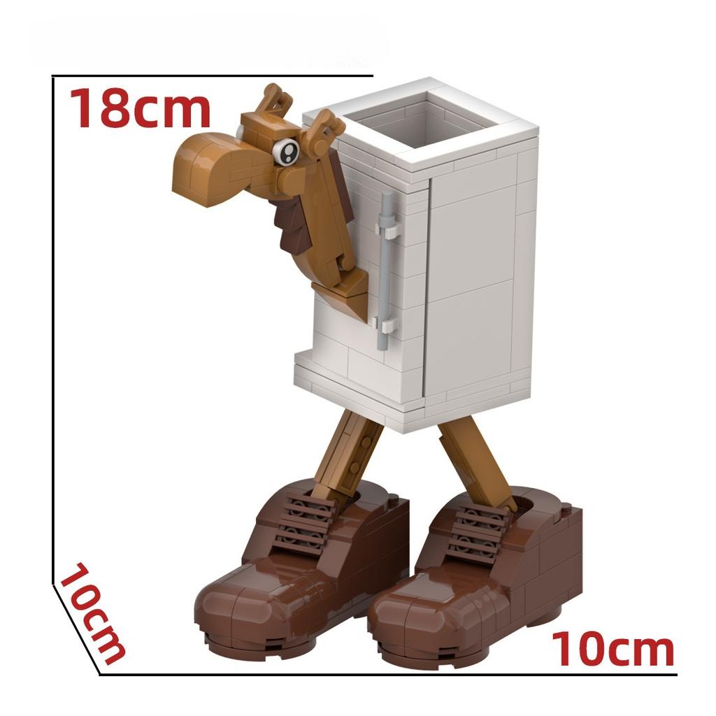 Shanhai Jing Tungtungtungsahur Tongtongtong Wooden Stick Figure Home Decoration Desktop Ornament