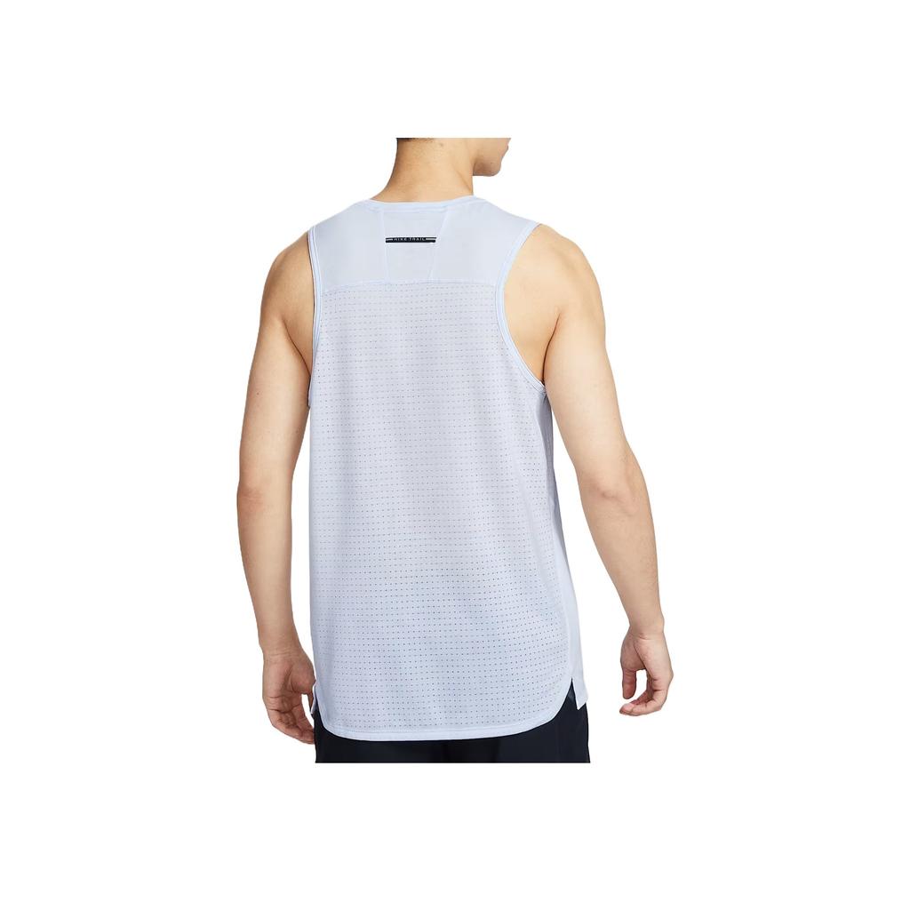 Nike Dri-FIT ADV SolarChase Comfortable Stylish Simple Round Neck Vest Men Tops Football-Grey HJ4169-085