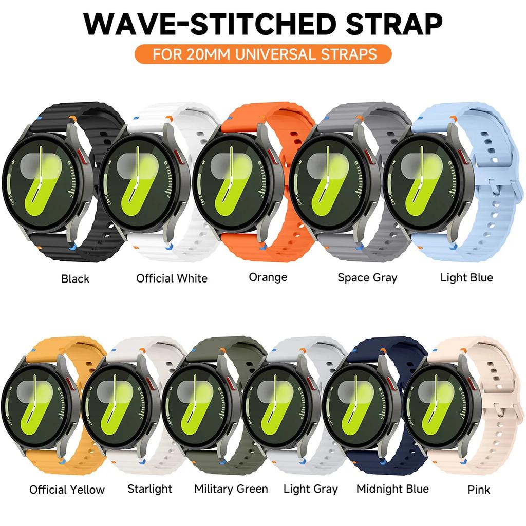 22mm Ocean Silicone Strap For Xiaomi Redmi Watch 5 Active Correas Bracelet For 5 Lite Band Accessories