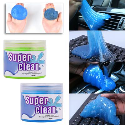 Gel de limpeza de carro, limpeza de borracha macia, limpador de poeira pegajosa para PC, laptops