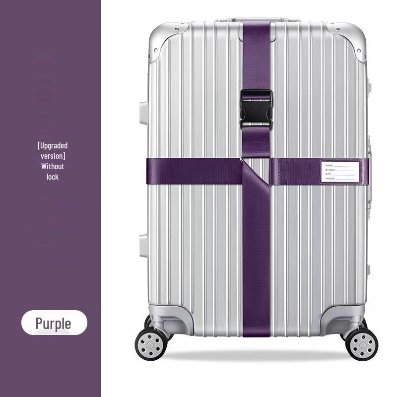 Cross Strap Suitcase Stabilizer: Secure Adjustable Travel Luggage Reinforcement