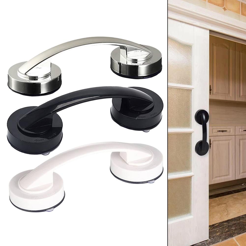 Easy Install Suction Cup Bar Bathroom Safety Bar 6.5*5*19cm No-Drill Handle Versatile For Bathroom And Kitchen