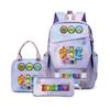Rhythm Box Backpack Student School Bag Middle College Student Simple Outdoor Travel Backpack D