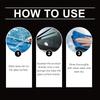 Car Glass Care Kit, Daily Cleaning, Restoration, Stain Removal, And Crystal For Car Glass.