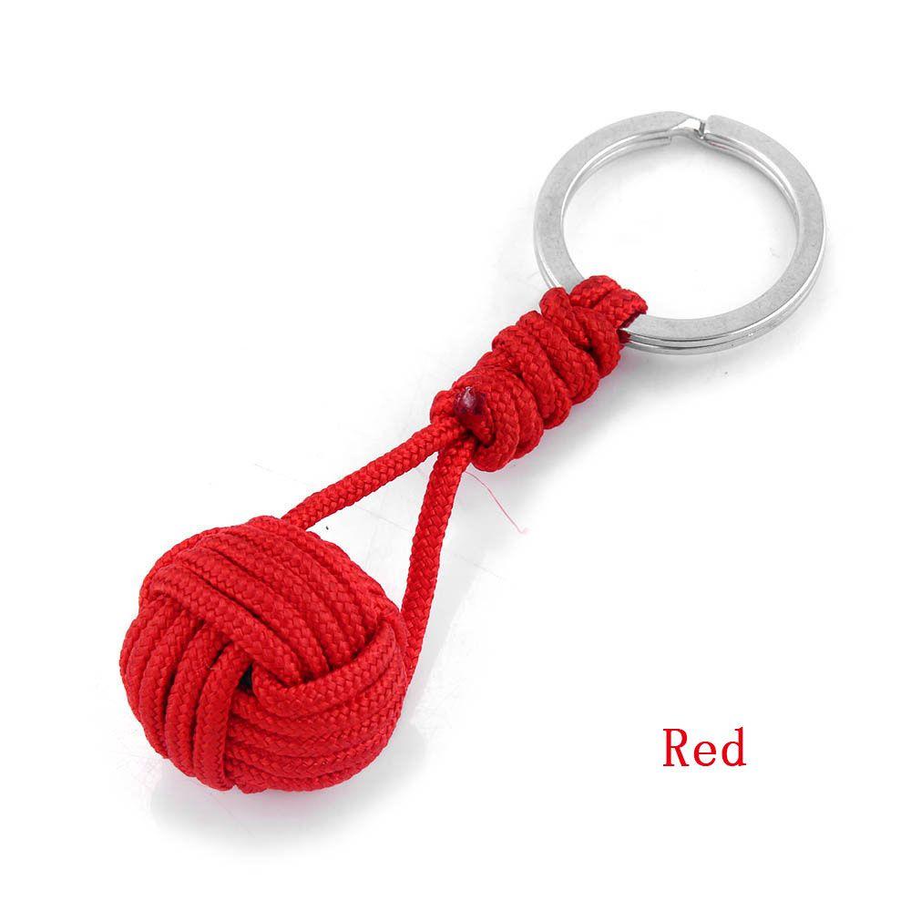 Parachute Rope Lanyard Outdoor Survival Jewelry Key Chain Key Ring Keyfob Fashion Accessories