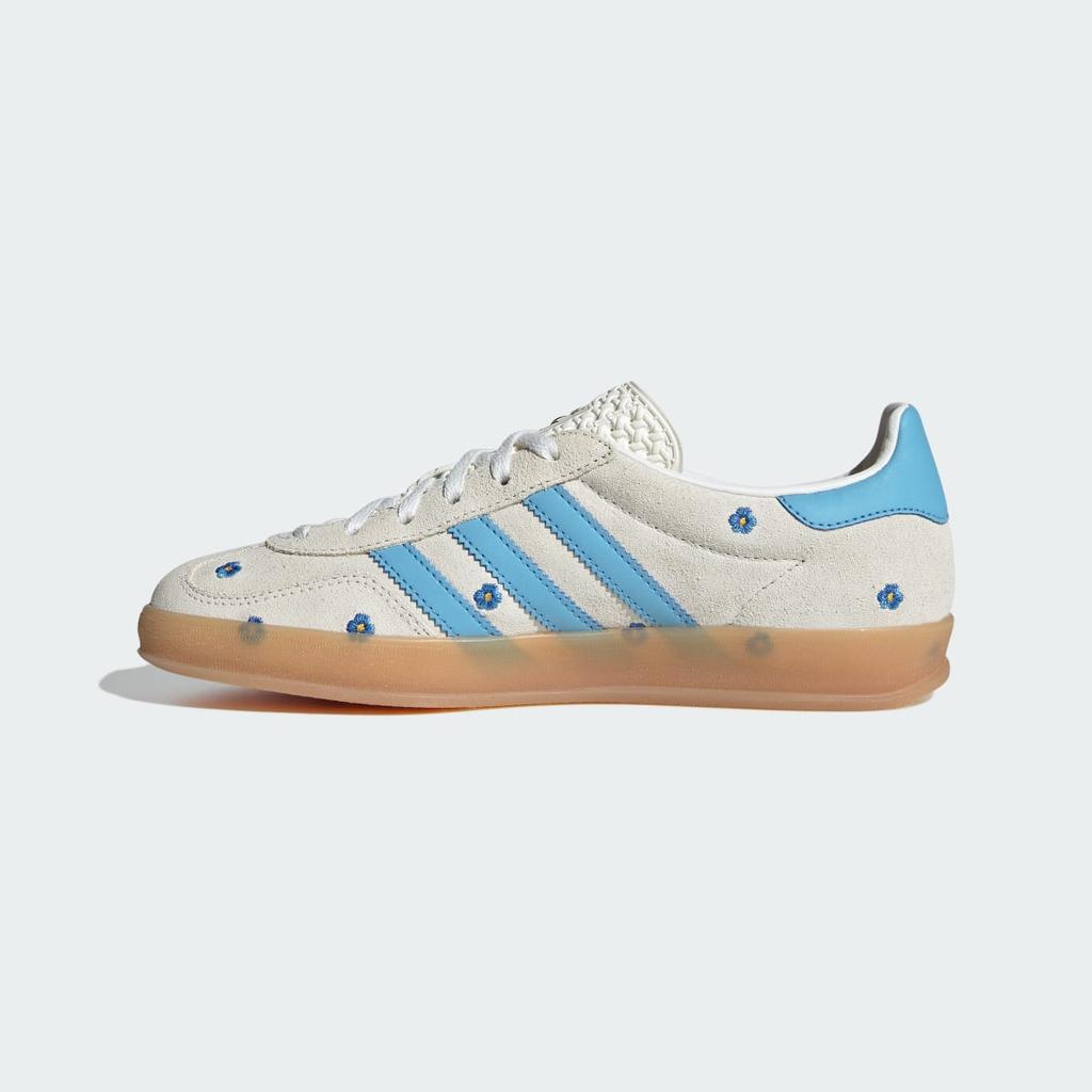 adidas Gazelle Indoor IF4491 Unisex Originals Sneakers Cloud White / Light Blue / Gum