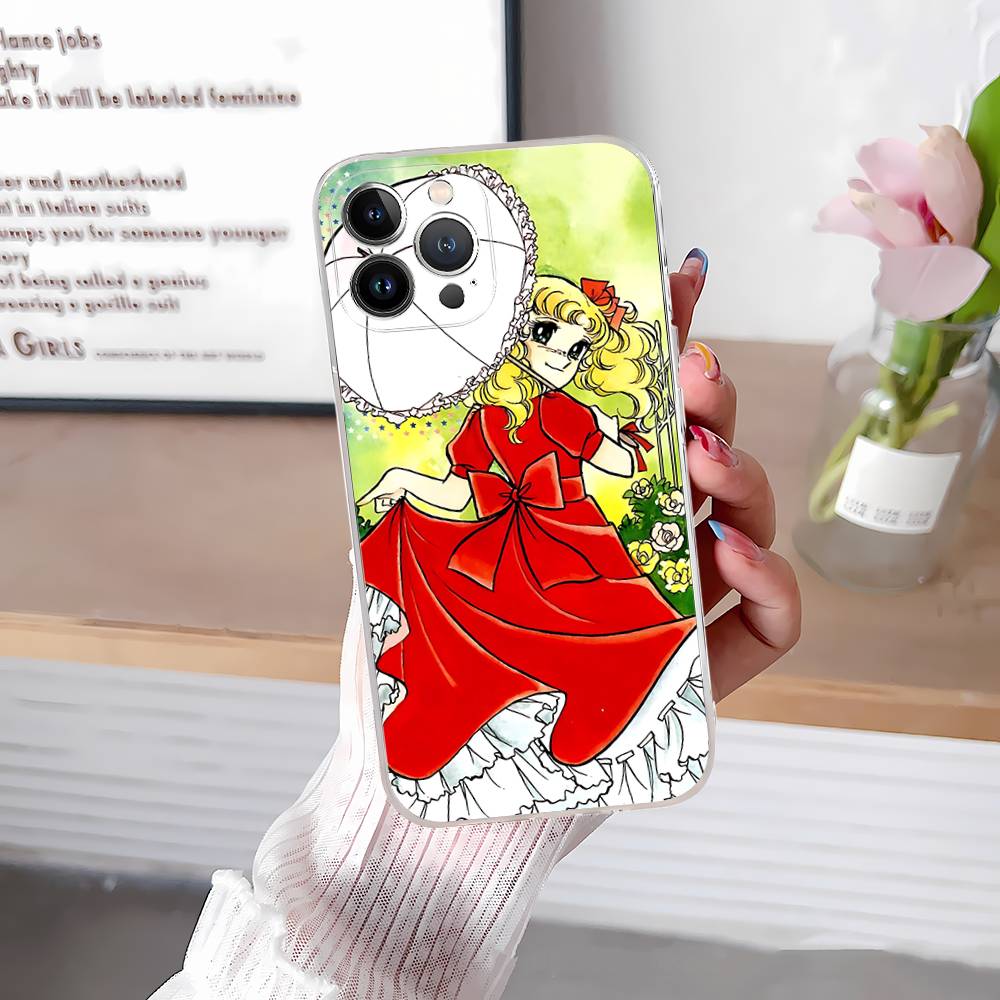 Classic C-Candy C-Candy Anime Shockproof Silicone Clear Case For IPhone 17 16 15 14 13 12 11 Mini Pro Max Plus Cover
