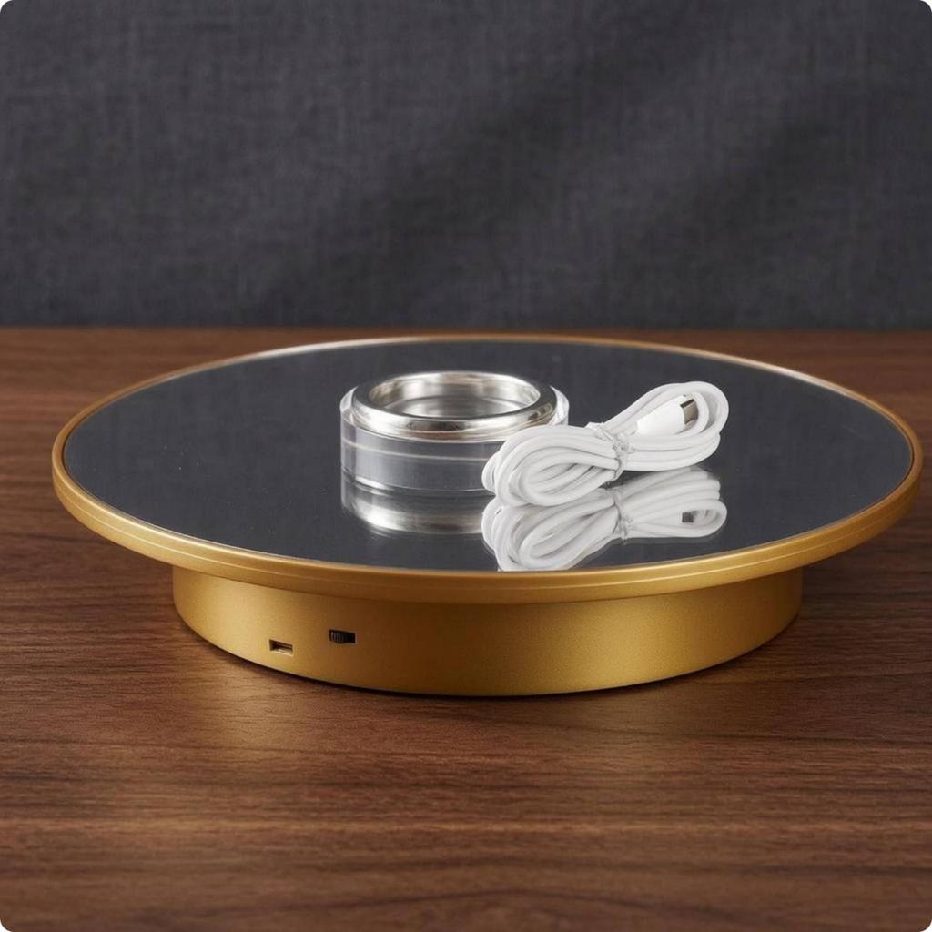 Electric Rotating Display Stand USB Powered Turntable