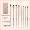 8Pcs Make Up Tool Makeup Brushes Kit Face Bronzer Liner Brow Brush Eyebrow Brush  Beginners