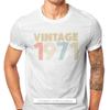 1971 50th Anniversary Fabric Tshirt Vintage Color Elegant T Shirt Oversize Unisex Tees Shirt New Design Big Sale