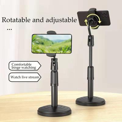 Soporte universal para teléfono móvil, soporte retráctil ajustable para transmisión de vídeo en vivo.