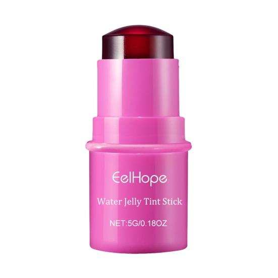 5G Želé tvářenka Rtěnka Přírodní Dlouhotrvající Hydratační Multifunkční Průsvitná tvářenka Stín na oči Tyčinka Nástroje pro líčení žen Dárek k narozeninám