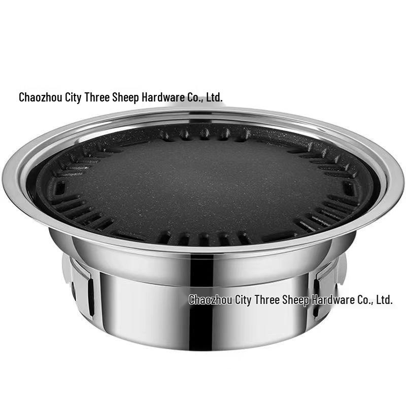 Portable Indoor/Outdoor Smokeless BBQ Grill & Charcoal Stove
