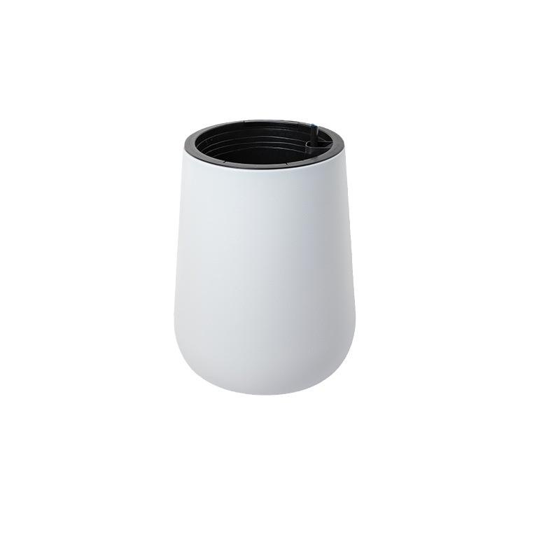 Nordic Creative Self-Watering Large Round Rattan Style Indoor Flower Pot for Green Plants
