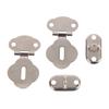 2 Paar/Set Schloss Haspe Haken Latch Lock Scharnier Hardware-Schloss für Schmuck Box Tagebuch Buch Schublade Holz Fall Schnalle