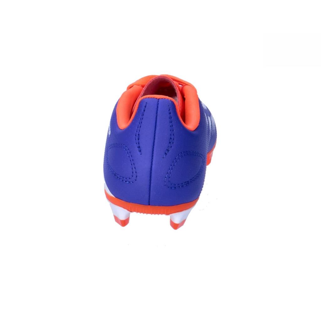 Soccer Cleats Junior Kids Predator Club FxG Boys Girls NKE64 Lucid Red Cm [Adidas] 17-24.5cm Blue/Footwear White/Solar (IF6424) 23.0