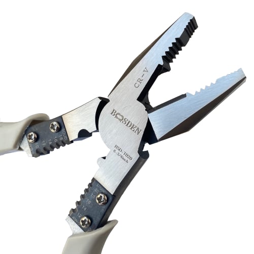 BOOSDEN Power Pliers, Heavy-Duty Pliers, Multi-Function, Eccentric, Electrician's Tool, 220mm