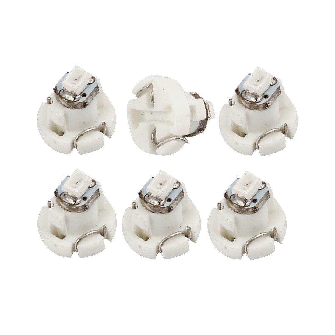 

uxcell T3 LED Bulb Lamp for Car, Car LED Light, Red Light Lamp, 3020 SMD 1-LED, Pack of 6 красный