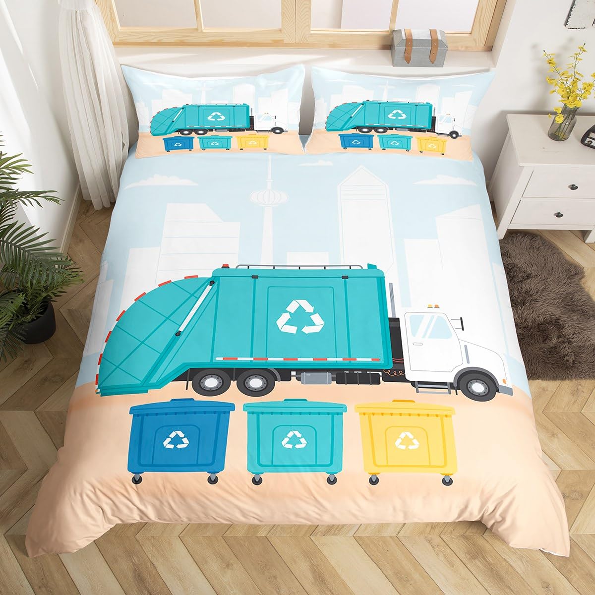 

Comforter Cartoon Car King Size Extra Large Colorful Car Bedding For Toddlers Kids Teens 1 2 S No Quilt Comforter (quilt)-EU Single(135*200cm)3pcs