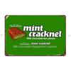 Munt Krakeling Chocoladereep Verpakking Metalen Plaat Feest Club Feest Muur Decoratie Garage Ontwerp Blikken Bord Poster