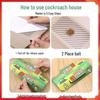 Non-Toxic Cockroach Catcher: Powerful Sticky Trap & Bait Box for Homes