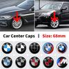 4ks 68mm Středová krytka kola auta Logo Znak náboje Kryt ráfků Pro BMW E46 E38 E60 E90 E93 F20 F30 X3 X5 Modrá Bílá Černá Výroční
